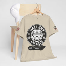 Load image into Gallery viewer, Gallery of Arts Unisex Heavy Cotton Tee, Casual Art T-Shirt, Vintage Style Graphic Tee, Unique Gift for Art Lovers, Independence Day Outfit
