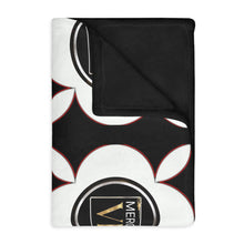Load image into Gallery viewer, Velveteen Minky Blanket (MERCIE VE)
