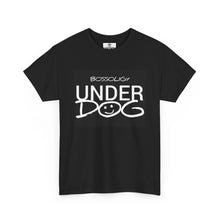 Load image into Gallery viewer, Unisex Heavy Cotton Tee - &quot;BOSSOLOGY UNDER DOG&quot; Graphic Shirt, Casual Oversized Tee for Everyday Wear, Gifts for Dog Lovers, Fun [...]
