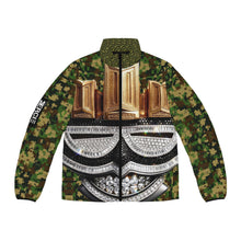 Load image into Gallery viewer, #15 Face Everything Puffer Jacket — Bold Luxury Streetwear
