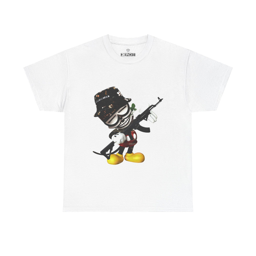 ( A ) Streetwear Unisex Heavy Cotton Tee with Graphic Design