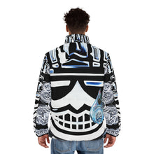 Load image into Gallery viewer, ( A ) Artistic tear drop Puffer Jacket - Bold Graphic Design for Stylish Warmth
