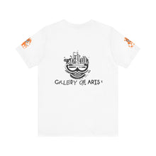 Load image into Gallery viewer, (A) Gallery of Arts Unisex Jersey Tee | Vibrant Graphic Art Shirt for Creative Souls
