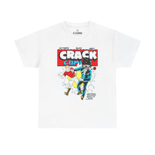 Load image into Gallery viewer, ( A ) Retro Crack Comic Unisex Heavy Cotton Tee - Fun and Stylish Graphic Shirt
