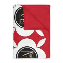 Load image into Gallery viewer, Velveteen Minky Blanket (MERCIE VE)
