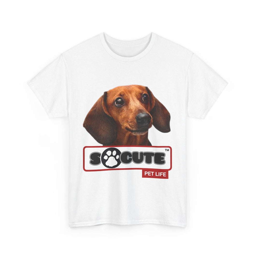 So Cute Pet Life Tee | Unisex Heavy Cotton T-Shirt, Dog Lover Gift, Pet-themed Apparel, Fun Casual Wear, Animal Enthusiast Shirt