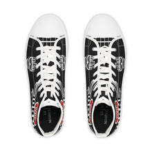 Load image into Gallery viewer, ( A ) Bold Graphic High Top Sneakers - Win Design for Street Style

