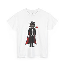 Load image into Gallery viewer, ( A ) Stylish Vampire Graphic Unisex Heavy Cotton Tee – Perfect for Halloween &amp; Costume Parties
