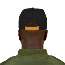 Load image into Gallery viewer, Snapback Hat — Bold White "BAN" Embroidered Streetwear Cap
